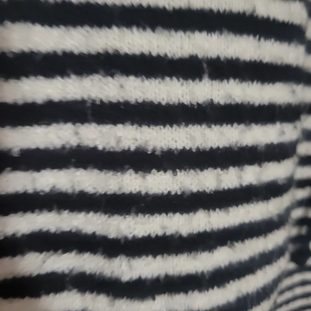 Philosophy sweater with stripes size small
